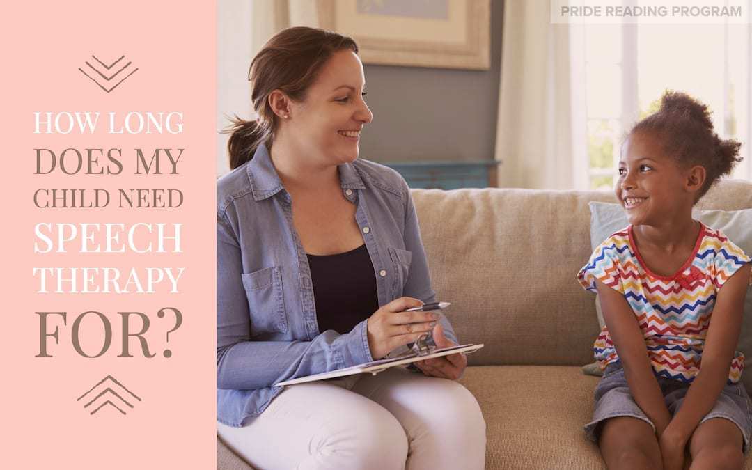 How Long Does My Child Need Speech Therapy For?