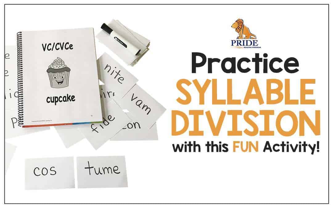 Practice Syllable Division with this FUN Activity!
