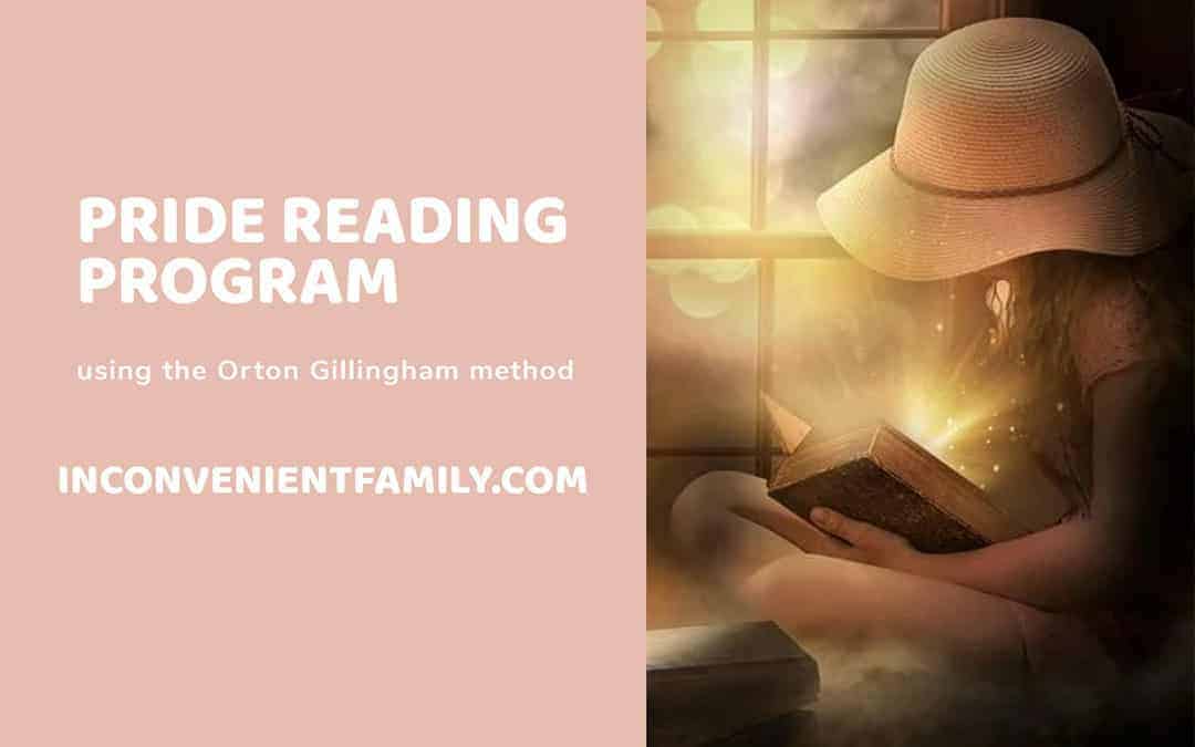 Our Inconvenient Family Reviews the PRIDE Reading Program