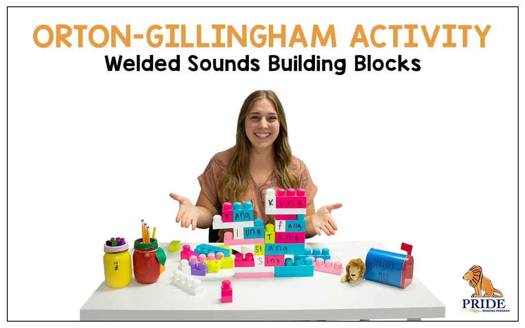 Orton-Gillingham Activity Welded Sounds Building Blocks