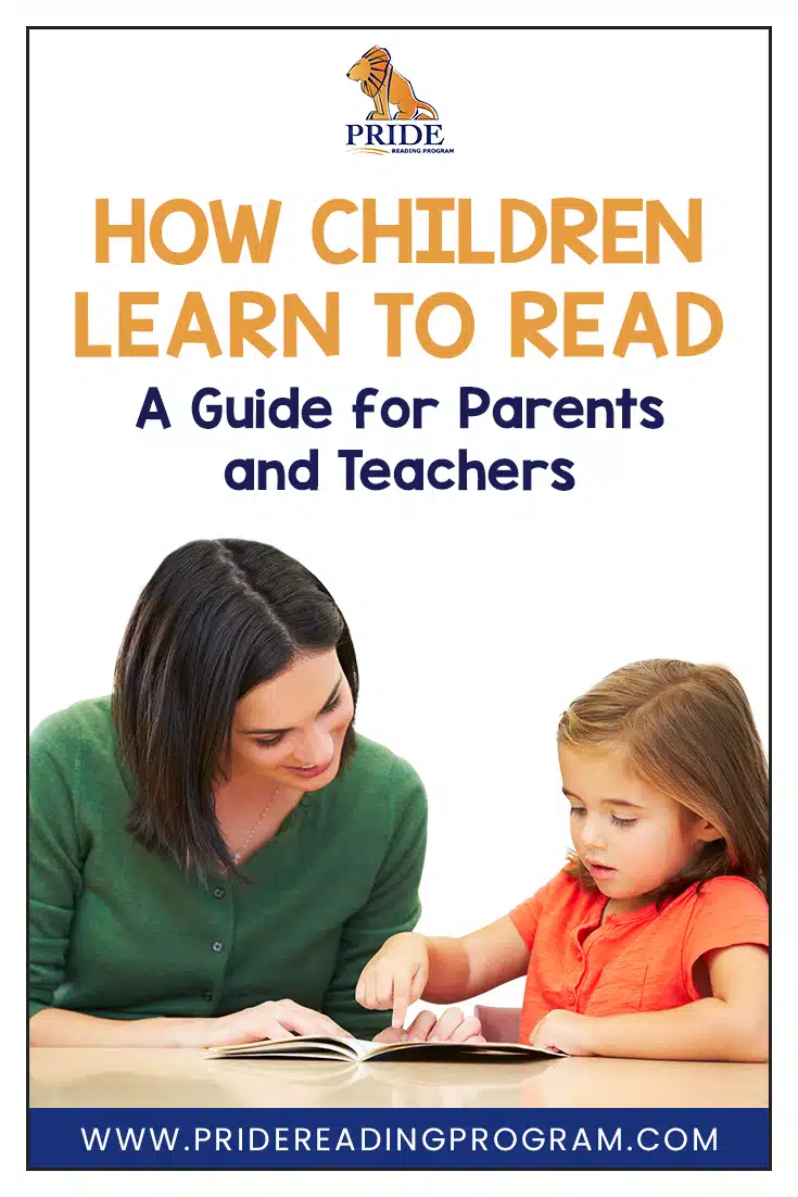 How Children Learn to Read: A Guide for Parents and Teachers