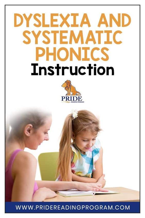 Dyslexia and Systematic Phonics Instruction - Structured Literacy ...